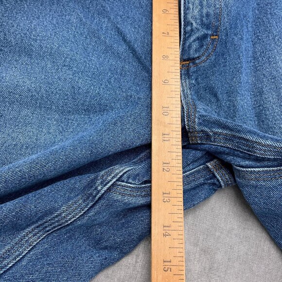 Duluth Jeans Men 36W x 36L Blue‎ Denim Gusset Straight Leg Work Chore Cotton - Picture 8 of 12